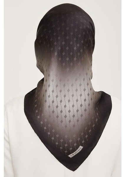 Armine Ipek Eşarp Nostalji - 9003-08 Siyah Sura modelleri