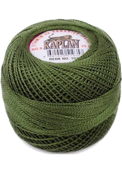 Kaplan Etamin ve Kanaviçe Ipi 8 No Kod/renk: 1015 - Royaleks