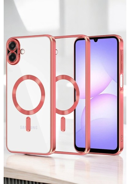 Samsung Galaxy A07 Kılıf Kamera Korumalı Sararma Yapmaz Magsafe Şarj Özellikli A++ Kalite Kapak