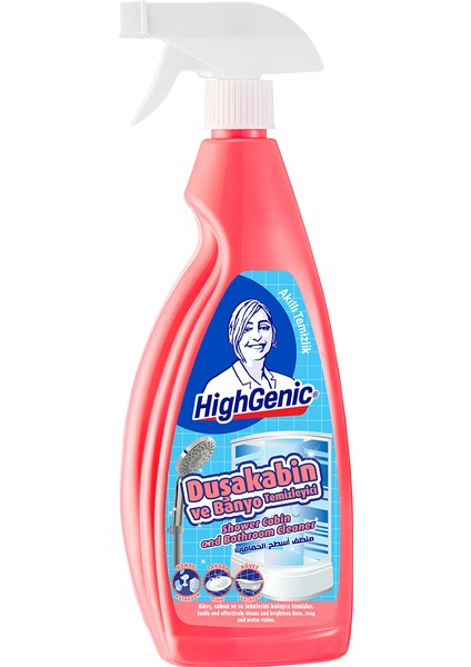 4 Adet Highgenic Duşakabin Temizleyici 750 ml fiyatları