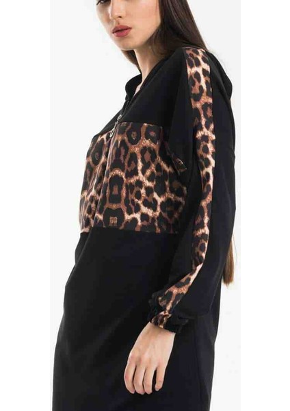 Leopar Desen Garnili Tunik fiyatları