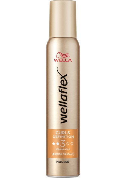 Wellaflex Curls Definition Mousse 200 ml 3 Adet