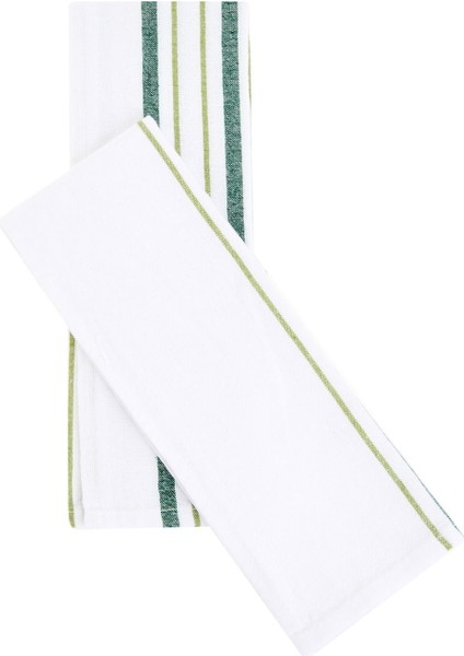 Soft 2'li Kurulama Bezi - Yeşil - 45X65 cm