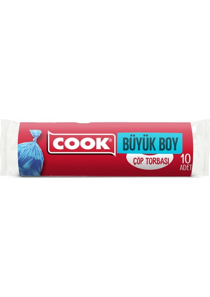 Büyük Boy Çöp Torbası 10'lu