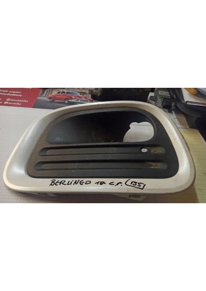 Opel Combo- 2019-2024 Ön Panjur Sıyah Nıkelaj Çıtalı (Tw) Oem No (9816859580)