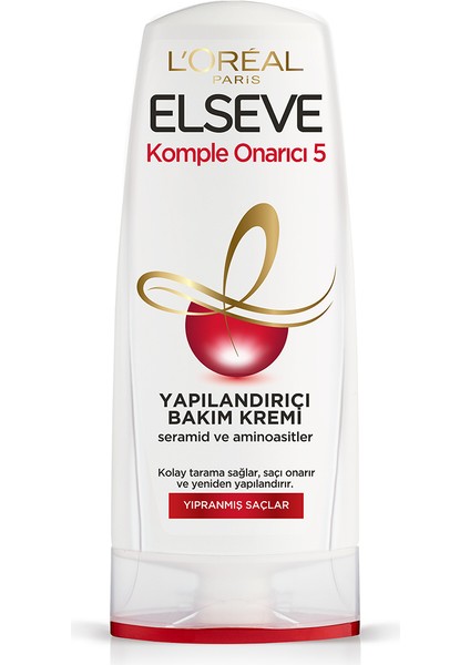 3 Adet Elseve Saç Kremi 360 ml Total Repair 5 fiyatları