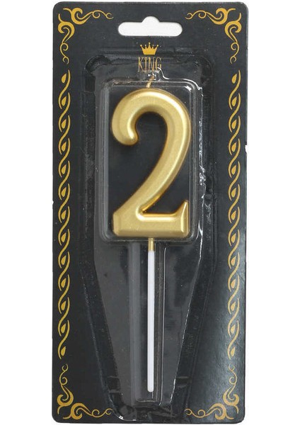 3 Adet Rakam Mum 2 Numara Altın fiyatları