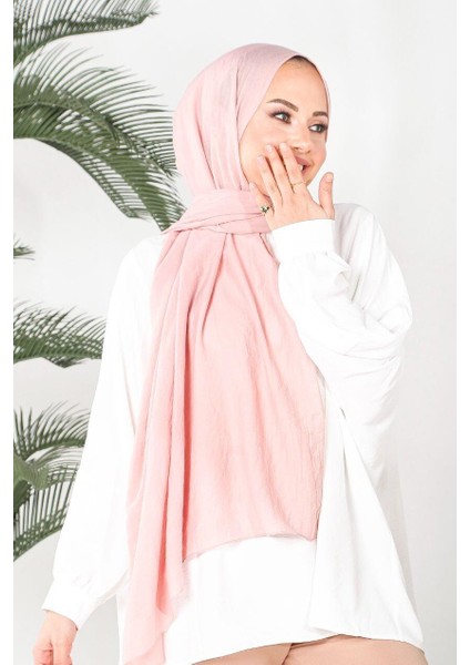 Harem Scarf Amor Şal - Pudra modelleri