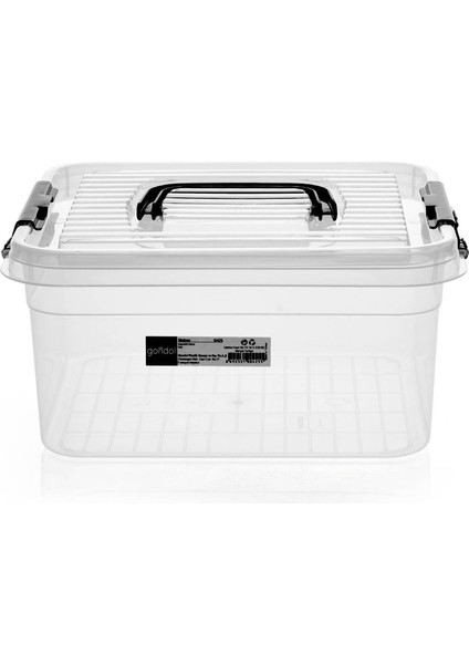 Kapaklı Saklama Kutusu - Asorti - 8,5 Lt