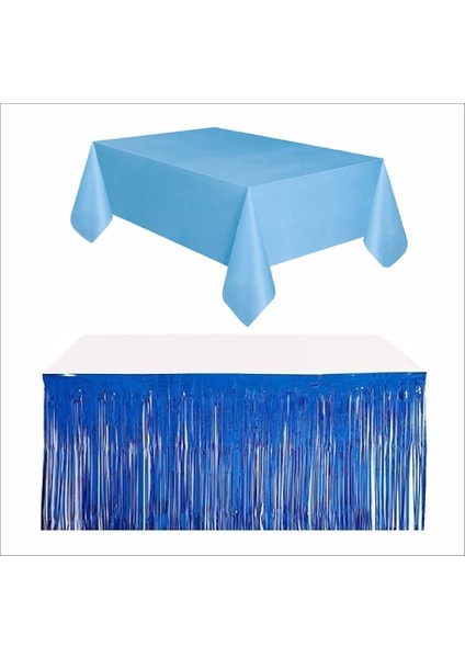 Mavi Masa Örtüsü, Lacivert Masa Eteği