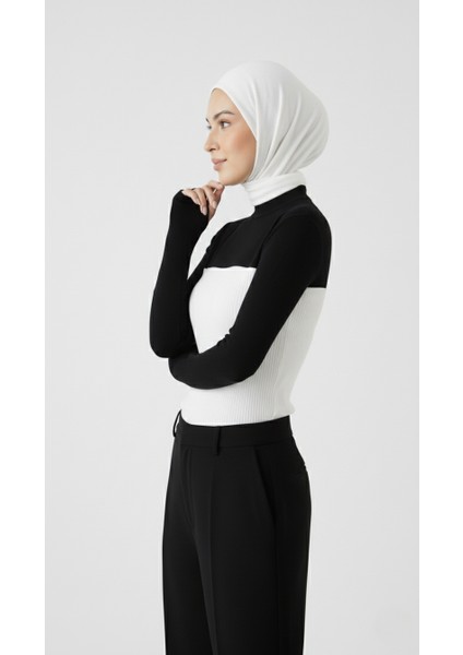 Kadın Tesettür Balıkçı Yakalı Boyunluklu Kolluk indirimleri