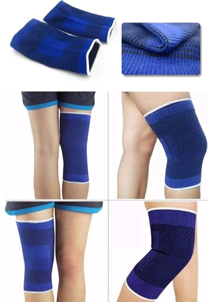 2 Li Elastik Dizlik - Egzersiz ve Spor Dizliği Büyük Boy 23 cm fırsatları