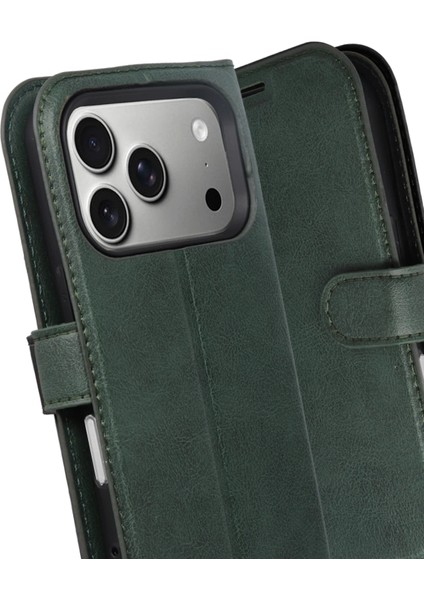 Rdbydn Newface Apple Iphone 17 Pro Trend S Plus Kapaklı Kılıf - Yeşil modelleri