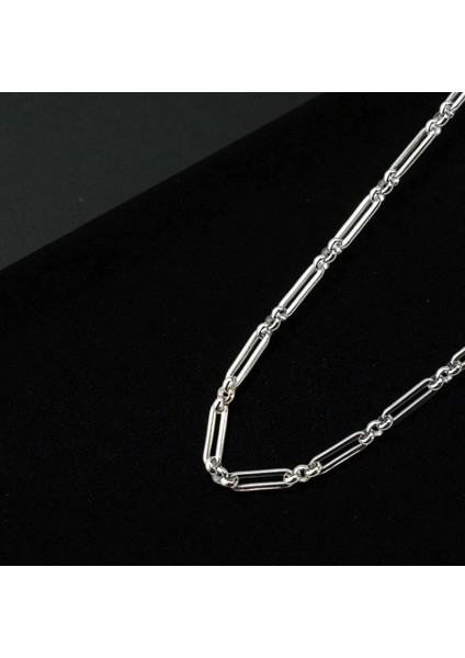 Unisex Italyan Model Çelik Zincir