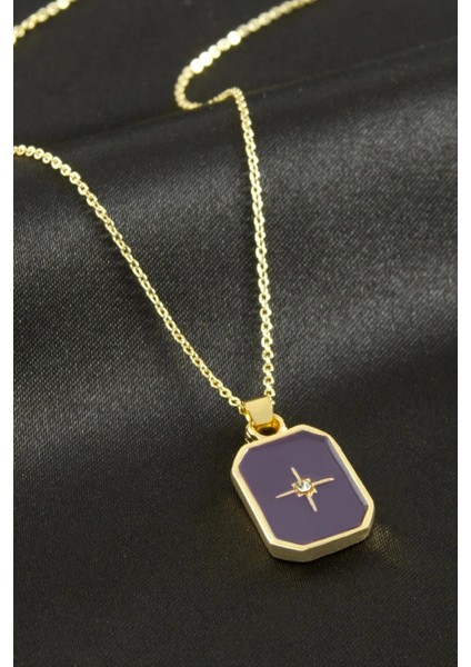 Yıldız Mineli Kolye