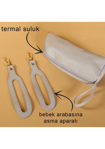 M&y Kitty Deri Anne Bebek Bakım Sırt Çantası 7271 Gri fiyatları
