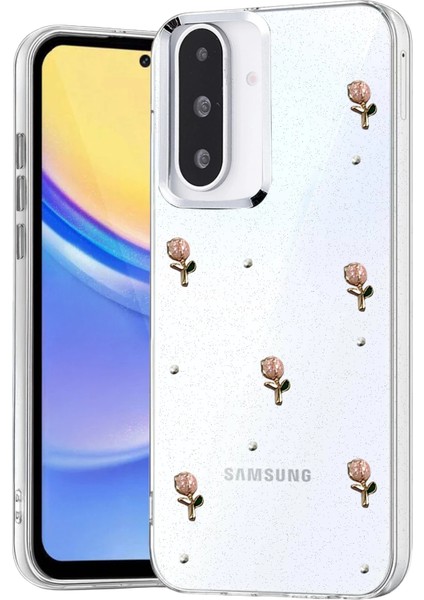 Rdbydn Newface Samsung Galaxy A36 Fiyonk Desenli Kapak - Desen 6