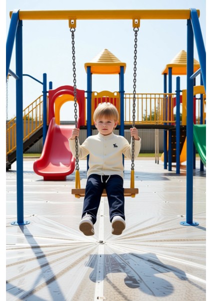 Çocuklar Için Hakim Yaka Nakışlı Gömlek ve Esnek Bel Dokuma Pantolon Takımı Kaliteli Şık Rahat