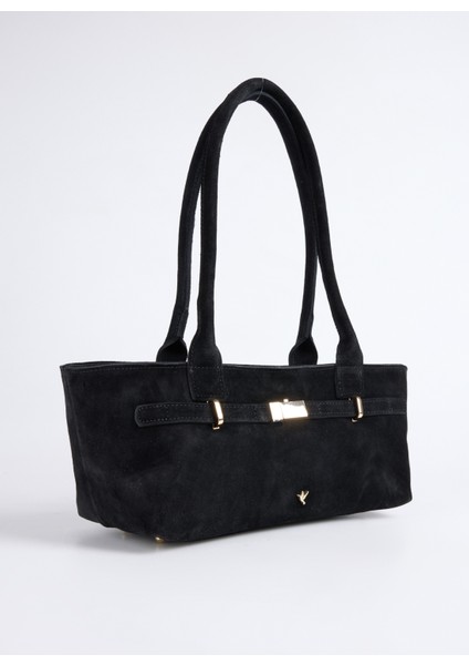 Deri Siyah Kadın Omuz Çantası Avy-Baırd fiyatları