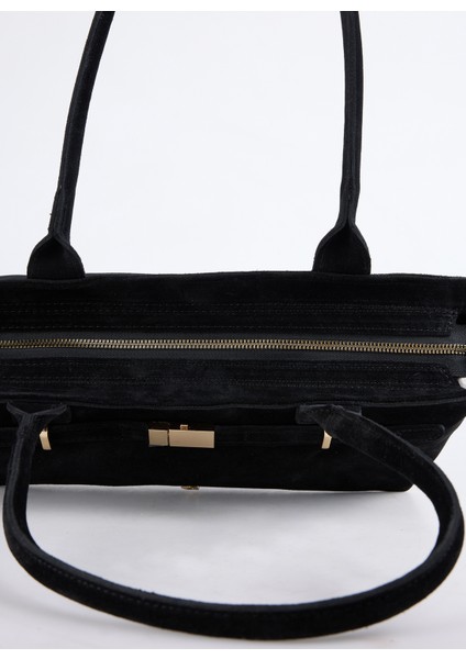 Deri Siyah Kadın Omuz Çantası Avy-Baırd fırsatları