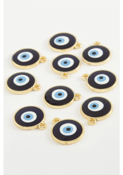 Nazar Tek Kulplu Mineli Bileklik ve Kolye Ucu Aparatı 1 Adet