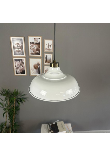 Nota Beyaz Tekli Avize Küçük Plafonyer Başlık Salon Mutfak Koridor Hol Otel Avizesi Lamba Aydınlatma fırsatları