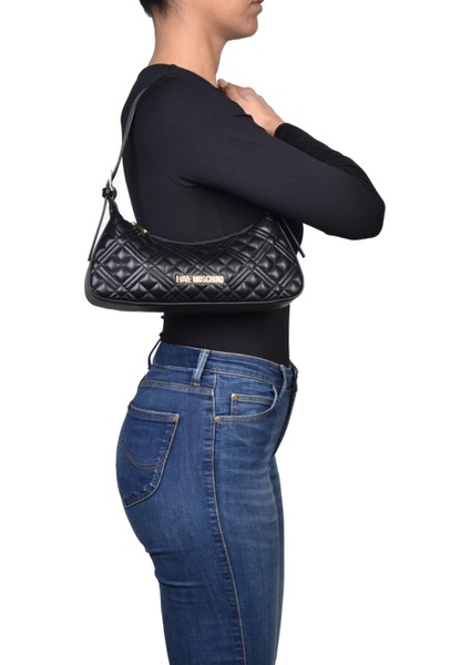 Siyah Kadın Omuz Çantası JC4142PP0N000 fırsatları