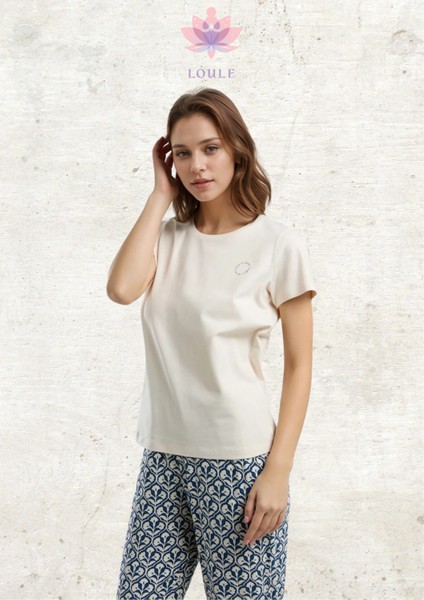 Kadın Giyim Kısa Kollu Viskon Bej Pijama Takımı L1.AR.321.2.001 modelleri