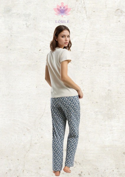 Kadın Giyim Kısa Kollu Viskon Bej Pijama Takımı L1.AR.321.2.001 indirimleri