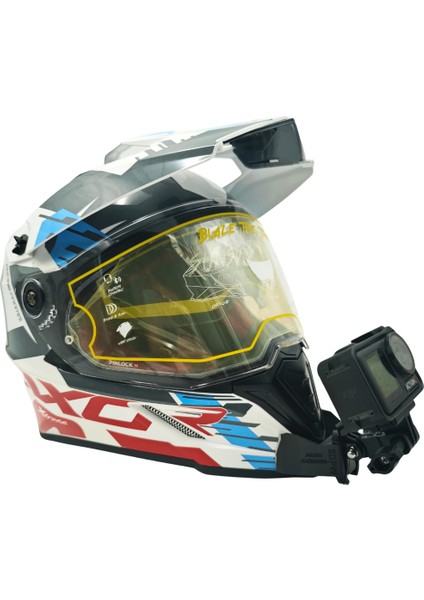 Axor X-Cross X1/x2 Kask Uyumlu Chinmount Aksiyon Kamera Çene Bağlantı Aparatı Seti indirimleri