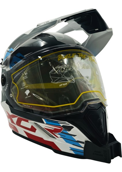 Axor X-Cross X1/x2 Kask Uyumlu Chinmount Aksiyon Kamera Çene Bağlantı Aparatı Seti