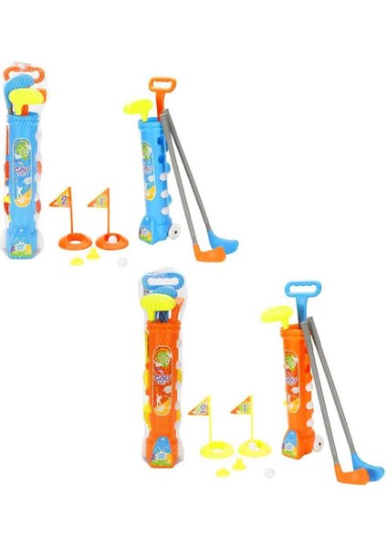 AJ007-1GF Golf Seti Çekçek Çantalı File 3+