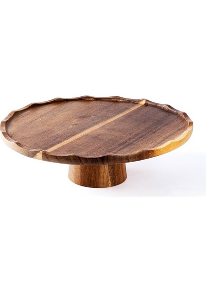 Özel Ahşap Kek Standı 30X9CM