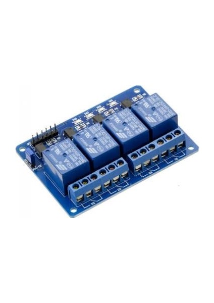 4 Kanal 5V Röle Modülü - Tekli Röle Modülü