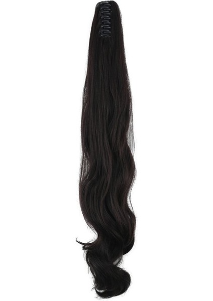 Tokalı Dalgalı At Kuyruğu / Kahverengi fırsatları