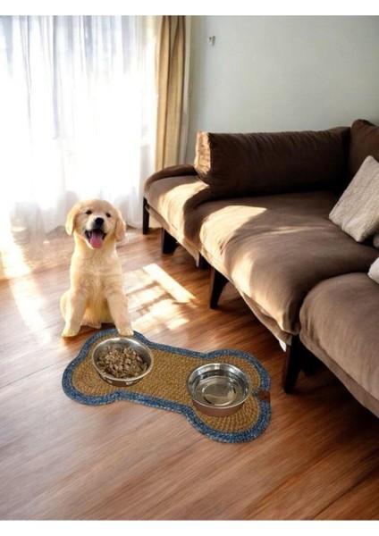 Kedi, Köpek Evcil Hayvan Mama Matı, Paspası