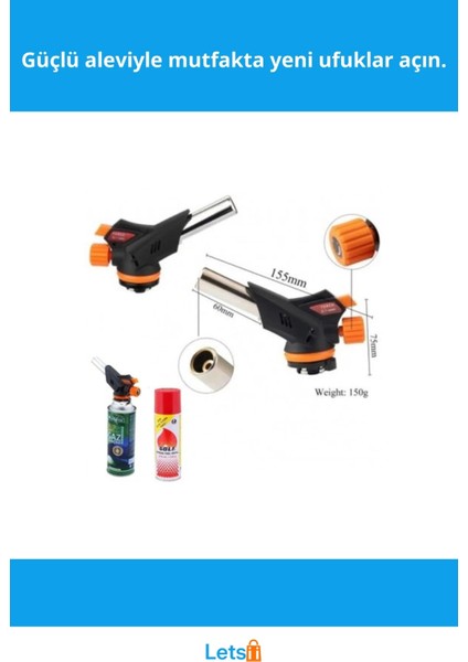 Portatif Yüksek Isı Sağlayan Pürmüz Başlığı 1300°C fiyatları