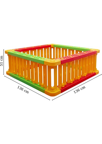 Kare Top Havuzu + Oyun Topları + Kaydırak 3'lü Set fırsatları