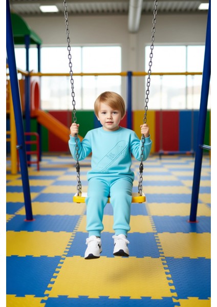 Erkek Çocuk Pamuklu Örme Eşofman Takımı Kaykay Baskılı Rahat Kesim Kaliteli Şık Rahat modelleri