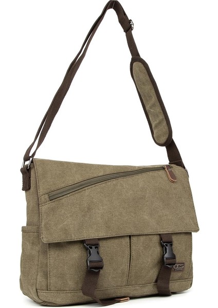 Kanvas Kumaş Astarlı Postacı Çantası: Hem Şık Hem Pratik Haki fırsatları