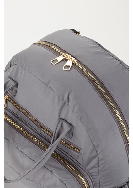 Arya Bondit Hafif Kumaş Anne Bebek Bakım Çantası Termoslu Biberon Cepleri Puset Askılı indirimleri