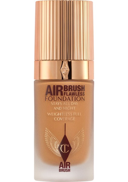 Airbrush Flawless Foundation - Tam Kapatıcı Hafif Fondöten 10 Warm (30 Ml)
