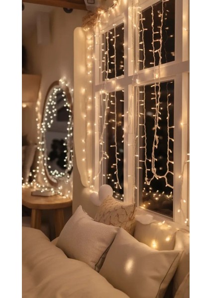 Dekoratif LED 10 Metre Animasyonlu Yılbaşı Süs Ip LED Işık