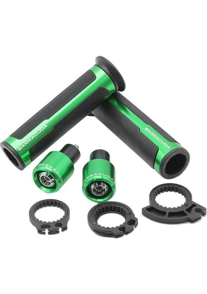 Elcik Yeşil Motosiklet Elcik Set ve Denge Topuzları