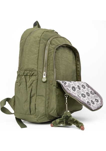 Çok Gözlü Maymun Figürlü Kırınkıl Sırt Çantası