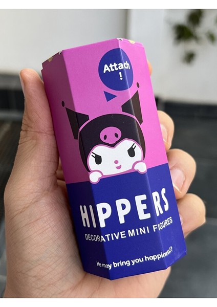 Sonny Angel Hippers Kuromi Yapışkanlı (Rastgele 1 Model Gönderilir) Sevimli Kılıf Süsü Blind Kutu