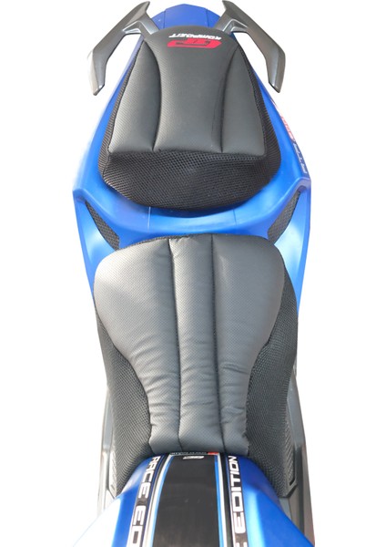 SLK03 Universal Iki Parça Motosiklet Konfor Sele Kılıfı Siyah indirimleri