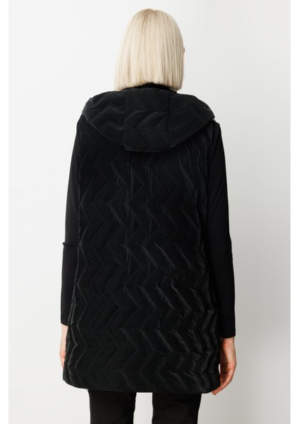 Kadın Aksesuar Detaylı Şişme Yelek 8583 Siyah fırsatları