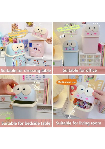 Pembe Renk Kurbağa Kalemlik Masaüstü Düzenleyici 21X14.5X14.8 cm Sert Plastik modelleri