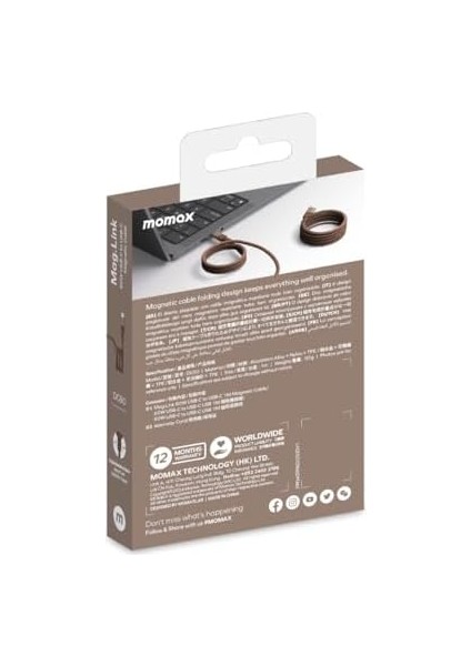 DC60L2 Mag.link 60W Usb-C To Usb-C Magnetic Cable fiyatları